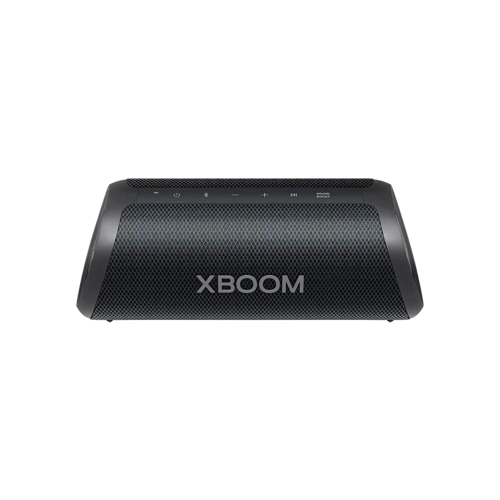 LG XBOOM Go XG7 40 W tragbarer Bluetooth-Lautsprecher mit Licht, Schwarz