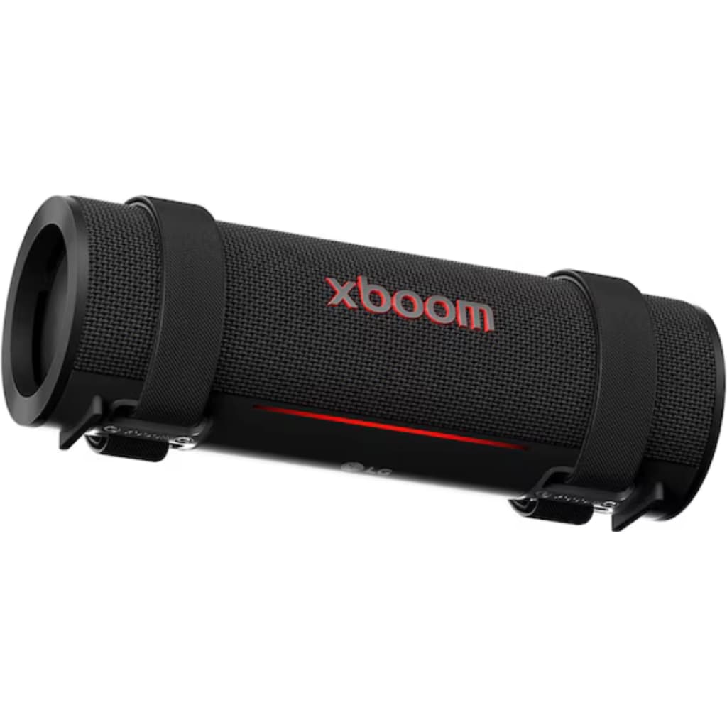 LG xboom Grab by will.i.am tragbarer Bluetooth-Lautsprecher, Schwarz