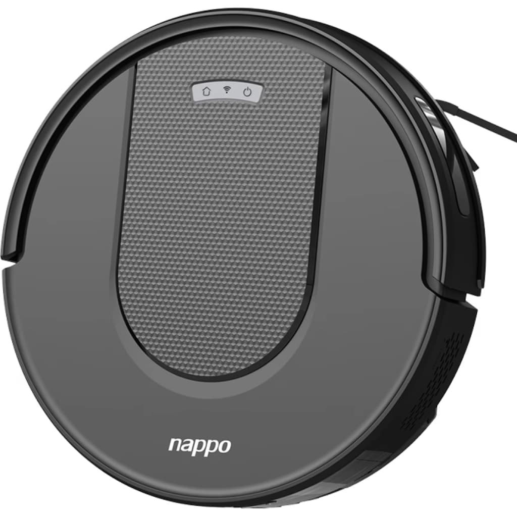 Nappo NLAR-377 2-in-1-WLAN-Saug- und Wischroboter, 5.000 Pa, Schwarz