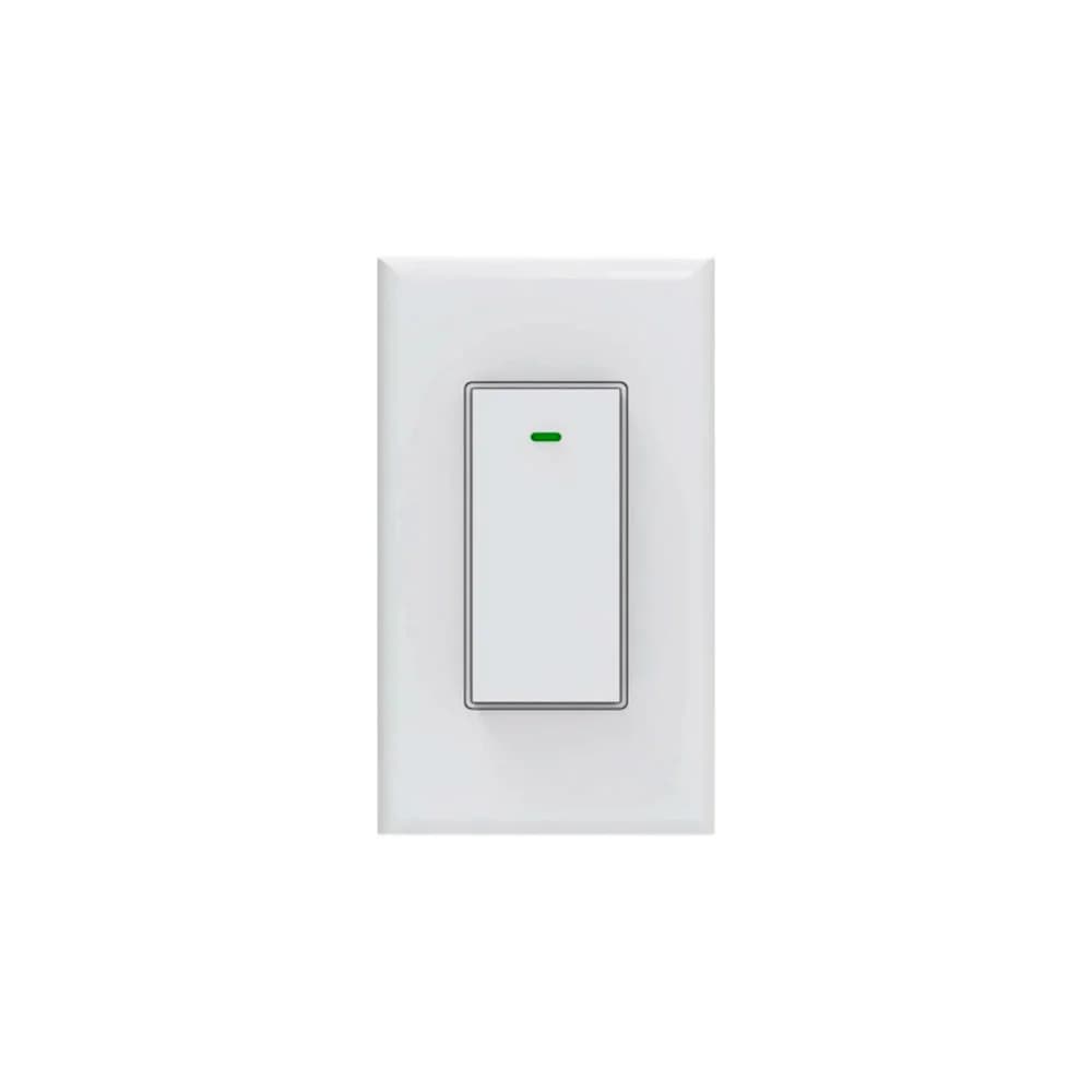 Nexxt NHE-S100 Smart Wi-Fi Wall Light Switch, 1-Gang, 15 A, White