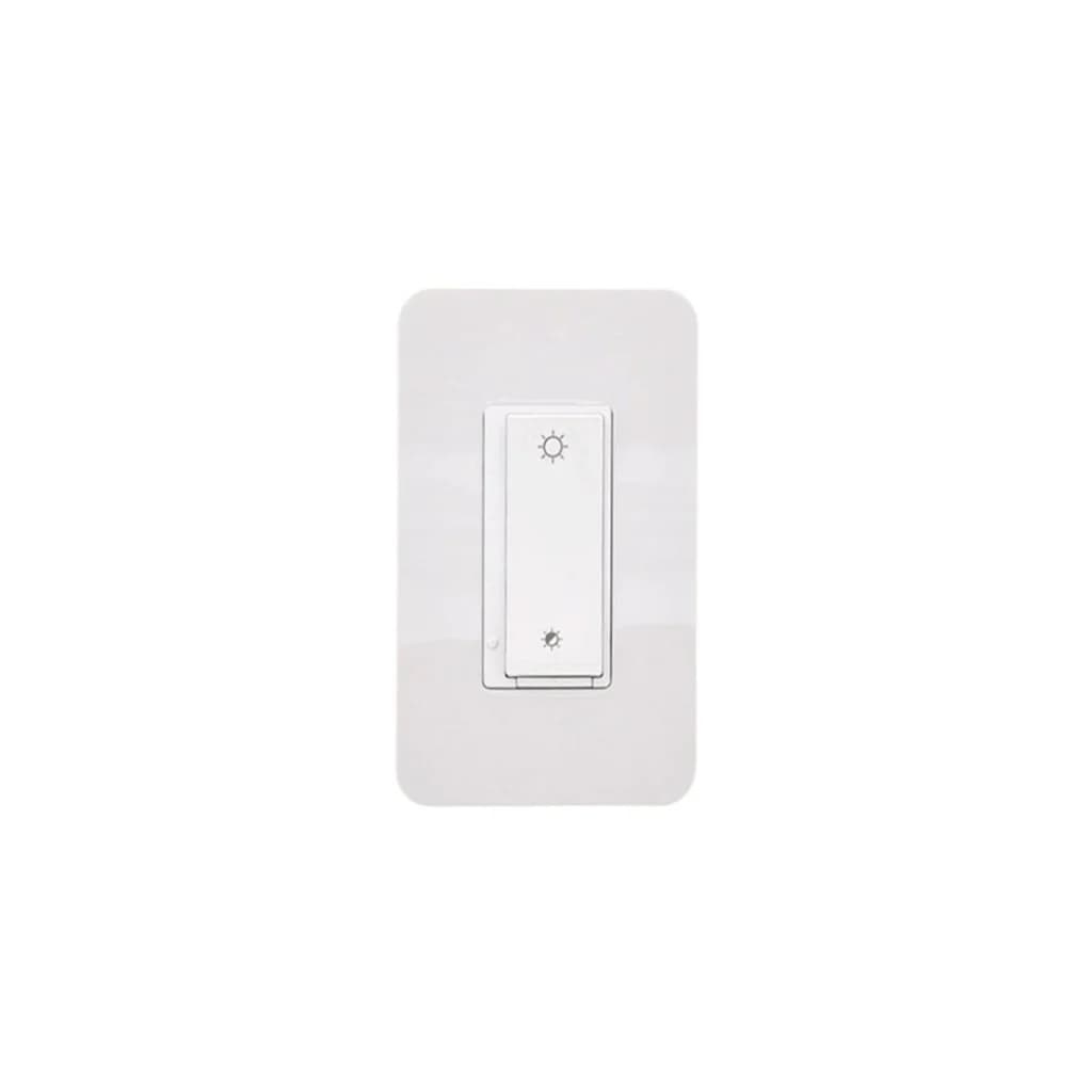 Nexxt NHE-D100 Smart Wi-Fi Dimmer Switch, 1-Gang, 15 A, Dual Voltage, White