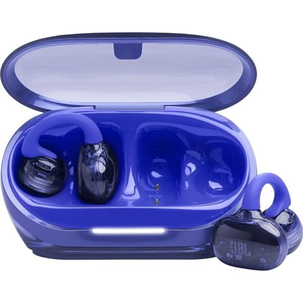 Fones abertos true wireless JBL Soundgear Clips, azul, imagem 1 de 1