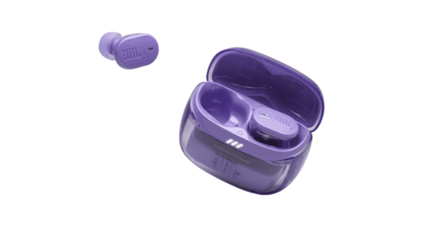 Auriculares true wireless JBL Tune Buds 2 con ANC adaptativa, violeta