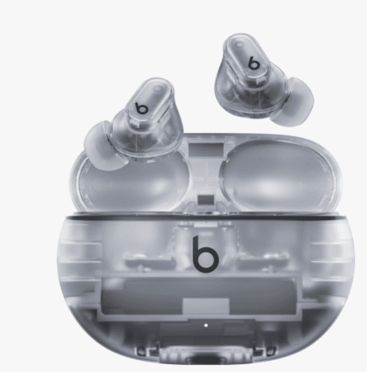 Beats Studio Buds + True-Wireless-Ohrhörer mit Geräuschunterdrückung, Transparent (MQLK3LL/A)