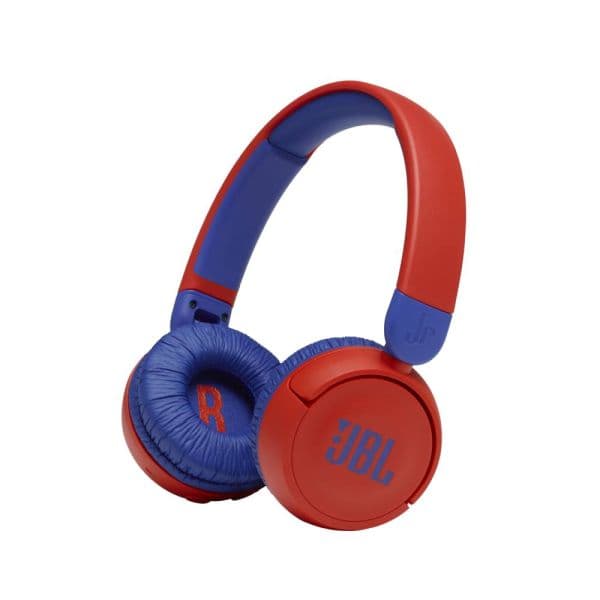 JBL JR310BT kabellose Kinderkopfhörer, Rot/Blau