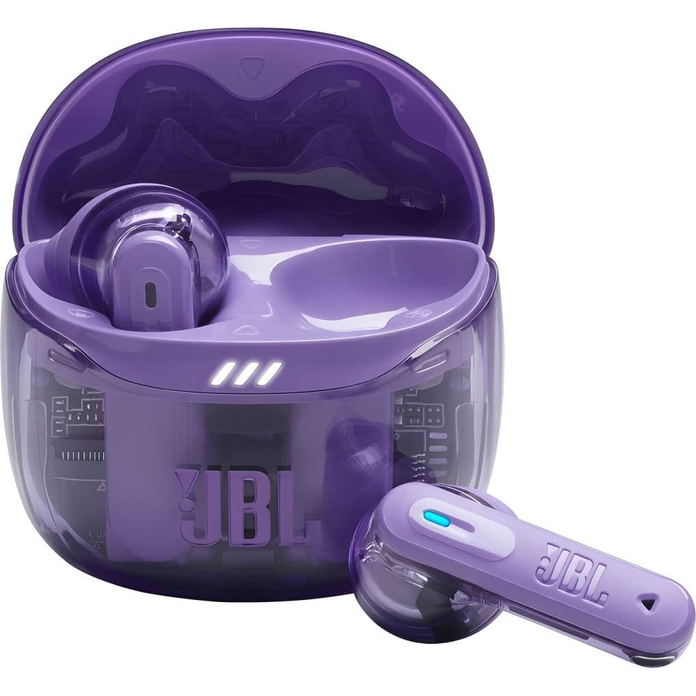 JBL Tune Flex 2 Ghost Edition True-Wireless-Ohrhörer mit Geräuschunterdrückung, Lila