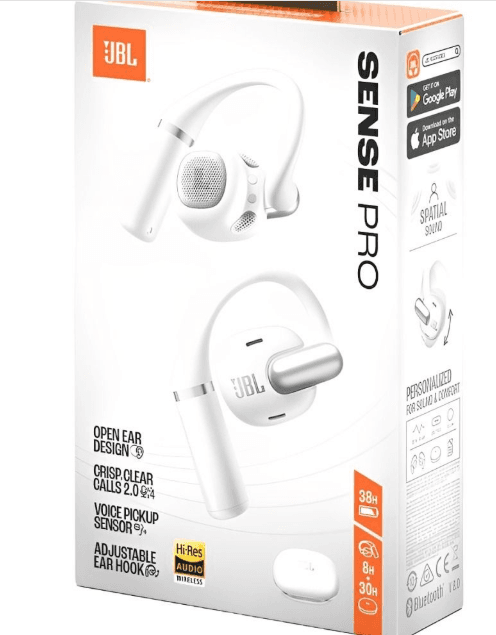 JBL Sense Pro offene kabellose Ohrhörer, Weiß
