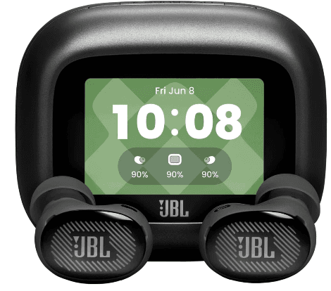 JBL Live Buds 4 True-Wireless-Ohrhörer mit Geräuschunterdrückung, Schwarz