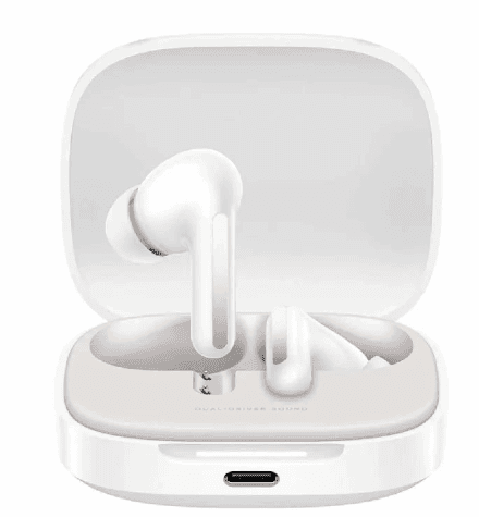 Xiaomi Redmi Buds 6 True-Wireless-Ohrhörer mit Geräuschunterdrückung, Weiß (M2429)