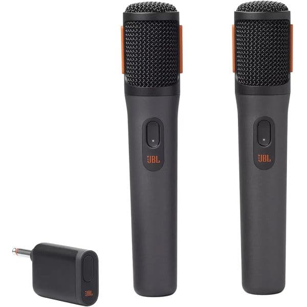 Microfones sem fio JBL PartyBox, pacote com 2