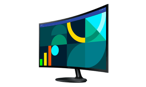 Monitor Samsung 24" Curved LS24D366GAN