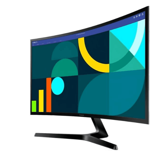 Monitor Samsung Essential S3 27" Curved LS27D366GAN