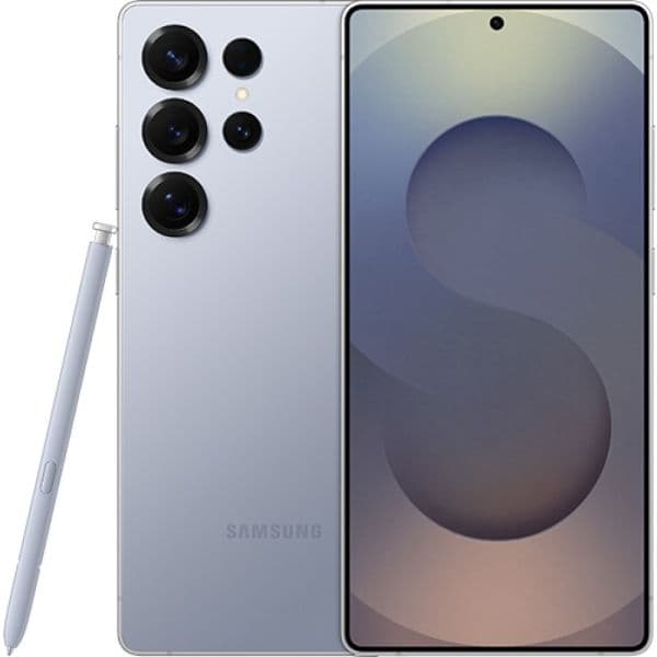 Samsung Galaxy S25 Ultra 5G Smartphone, 12 GB RAM, 512 GB, Titanium Silverblue (SM-S938B), image 1 of 1