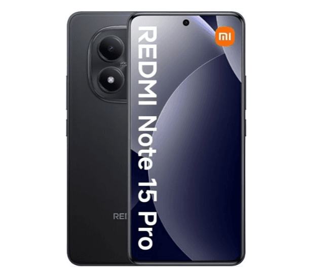 Celular Xiaomi Redmi Note 15 Pro 4G, 8 GB RAM, 256 GB, negro, imagen 1 de 1