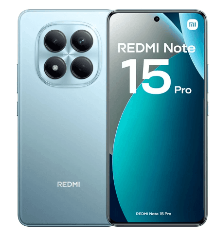 Celular Xiaomi Redmi Note 15 Pro 4G, 8 GB RAM, 256 GB, azul, imagen 1 de 1