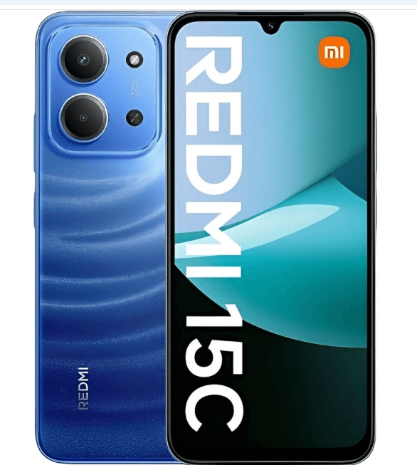 Celular Xiaomi Redmi 15C, 4 GB RAM, 128 GB, azul, imagem 1 de 1