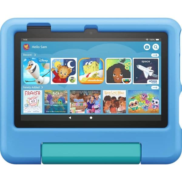 Tablet para niños Amazon Fire 7 (12th Gen), 7", 16 GB, azul, imagen 1 de 1