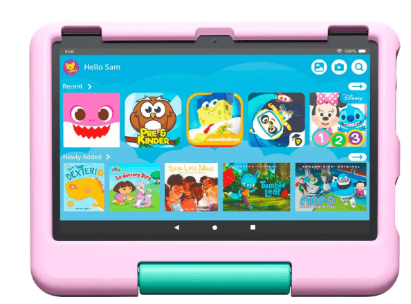 Amazon Fire HD 10 (13th Gen) Kids Tablet, 10.1", 32 GB, Pink, image 1 of 1