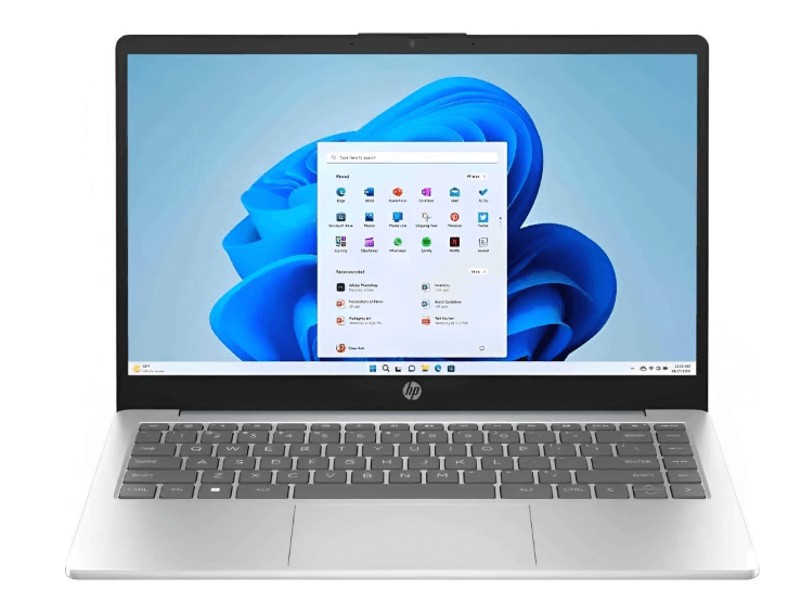 Notebook HP 14 (14-ep0792wm), Intel Core i3-N305, 8 GB RAM, SSD de 256 GB, azul luz de luna, imagen 1 de 1