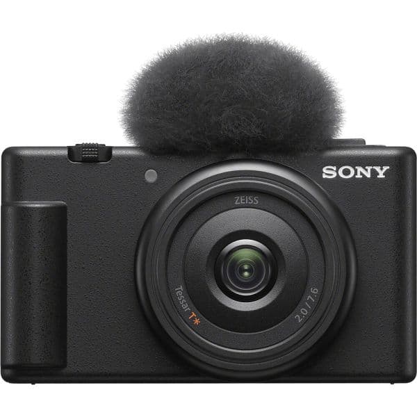 Sony ZV-1F Vlogging Camera, Black, image 1 of 3