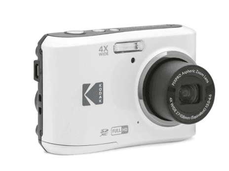 Kodak PIXPRO FZ45 Digital Camera, White, image 1 of 1