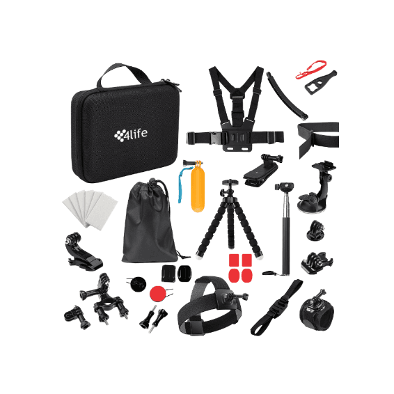 Kit de accesorios 4Life FL50 50 en 1 para GoPro, imagen 1 de 5