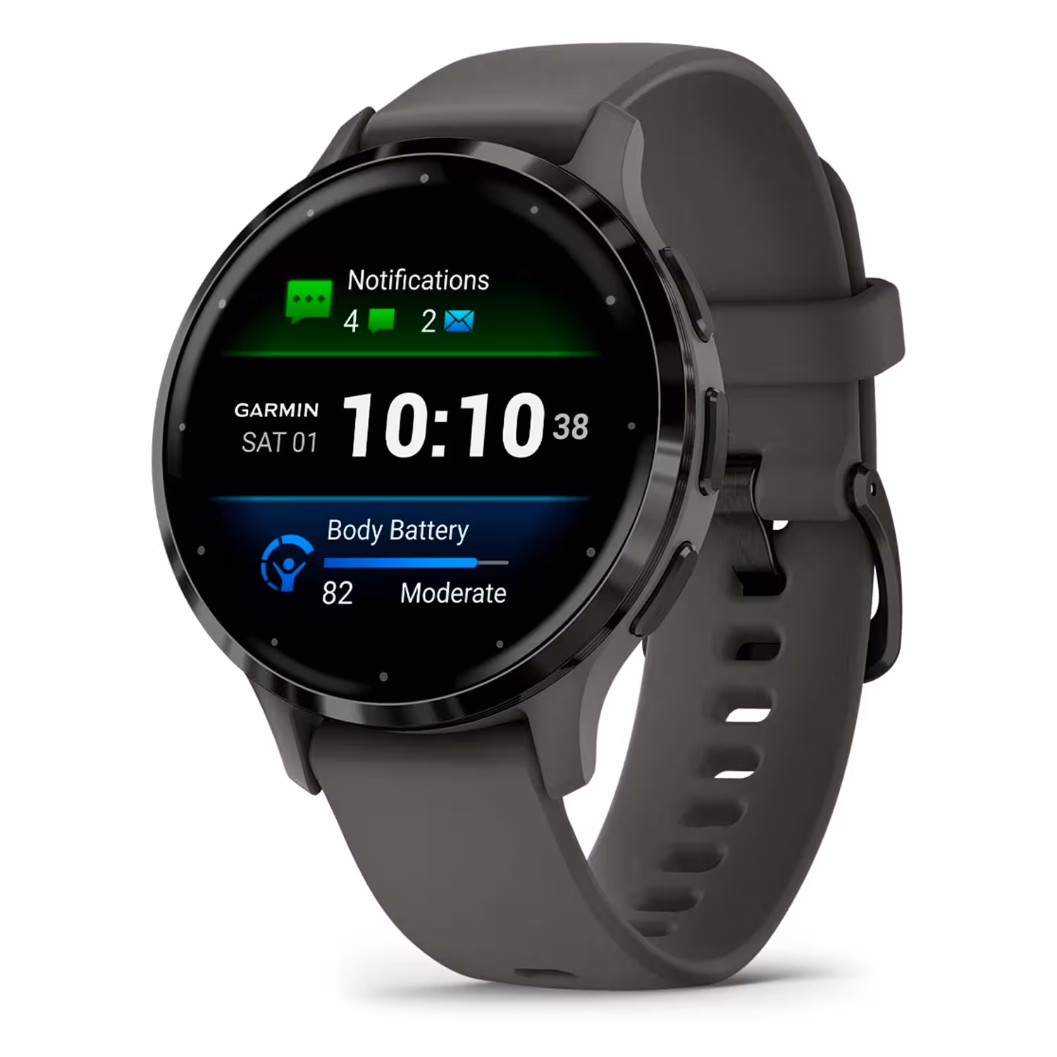 Garmin Venu 3S GPS-Smartwatch, Grau, Bild 1 von 3