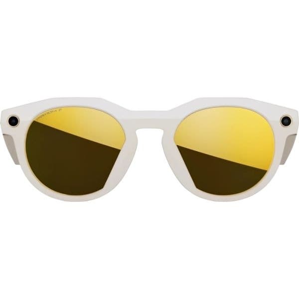 Óculos inteligentes Oakley Meta HSTN Limited Edition, Gold 50th, Warm Grey, lentes Prizm 24K