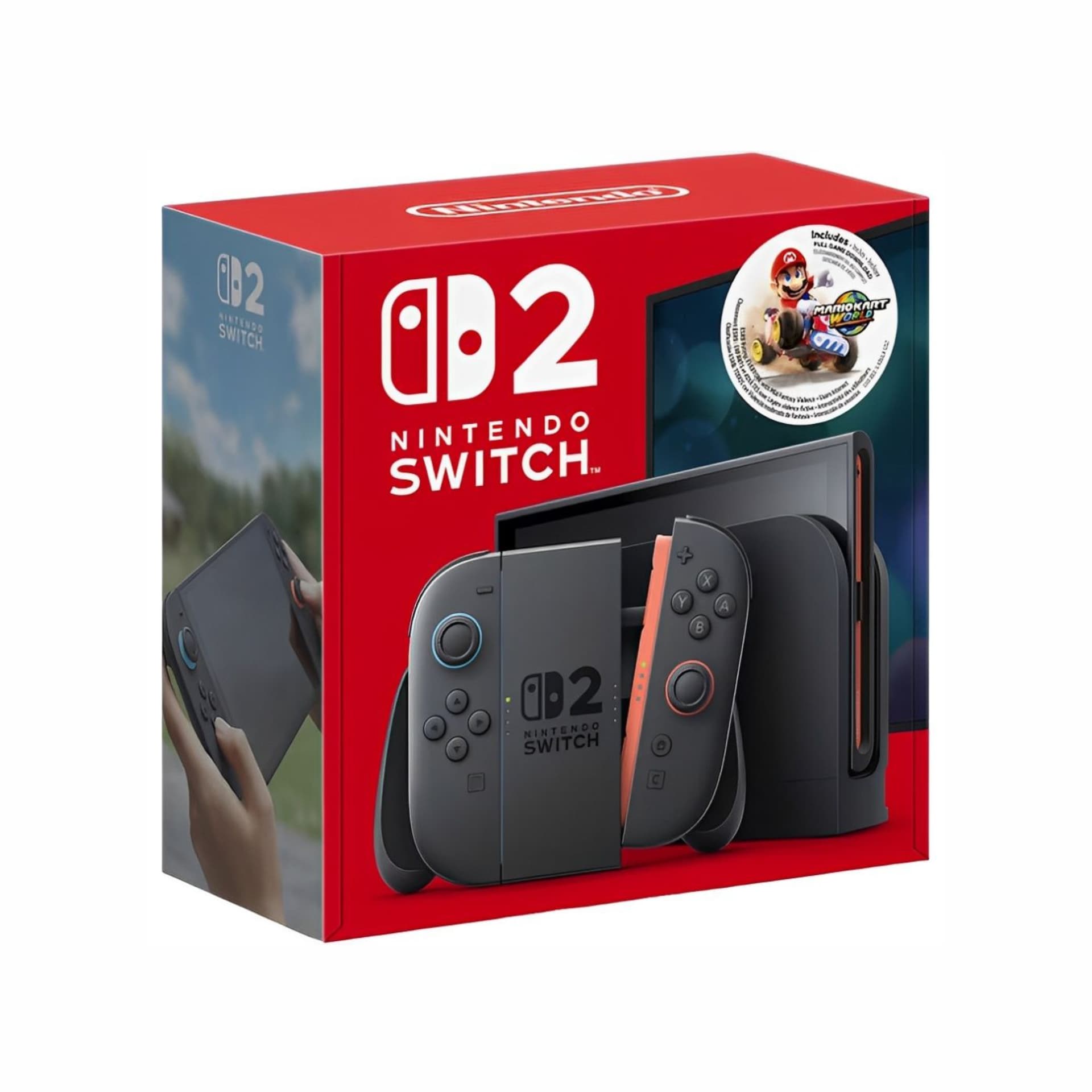 Nintendo Switch 2 Console 256 GB + Mario Kart World Bundle, image 1 of 1