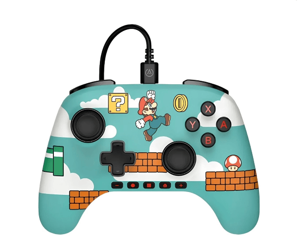 PowerA Advantage kabelgebundener Controller für Nintendo Switch 2, Mario Time (PWA-A-15351), Bild 1 von 1