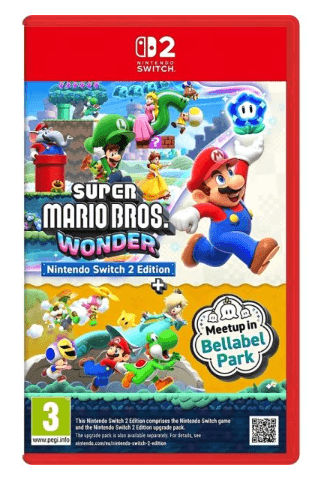 Super Mario Bros. Wonder – Nintendo Switch 2 Edition + Meetup in Bellabel Park para Nintendo Switch 2 (tarjeta de juego), imagen 1 de 1