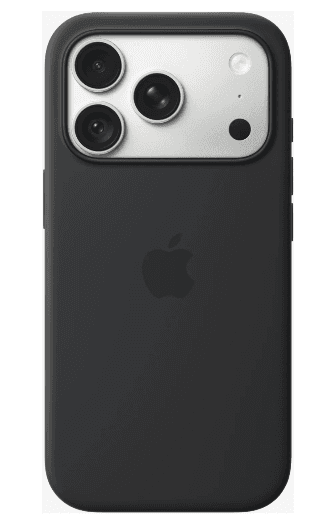 Apple Silicone Case mit MagSafe für iPhone 18 Pro, Schwarz, Bild 1 von 1