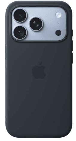 Apple Silicone Case with MagSafe for iPhone 18 Pro, Navy, image 1 of 1