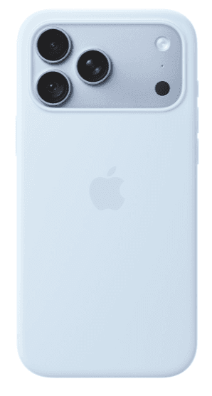 Funda Silicone Apple con MagSafe para iPhone 18 Pro Max, azul glaciar, imagen 1 de 1
