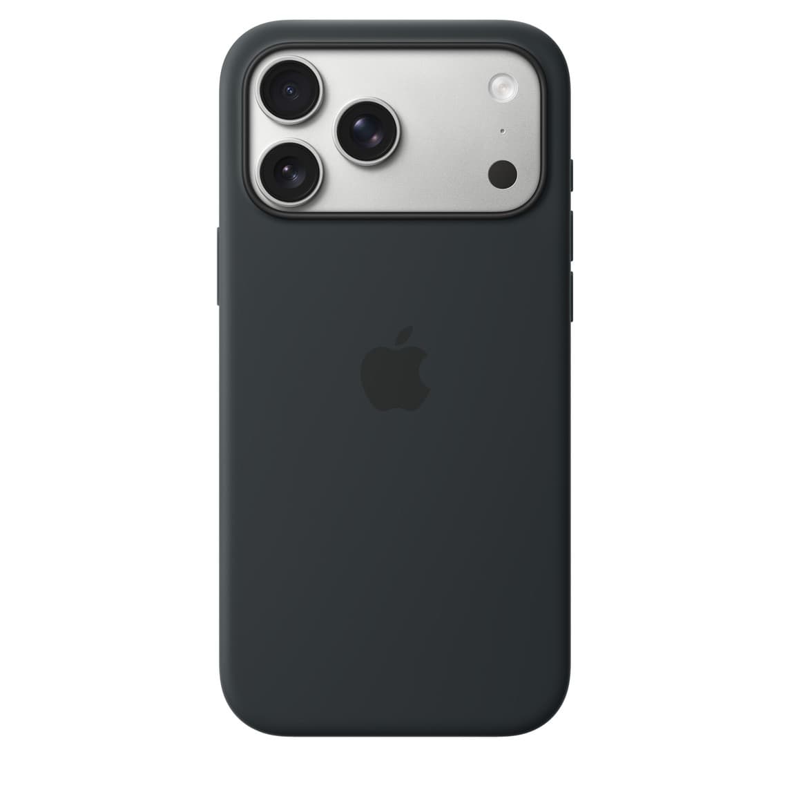 Capa Silicone Apple com MagSafe para iPhone 17 Pro Max, preto, imagem 1 de 1