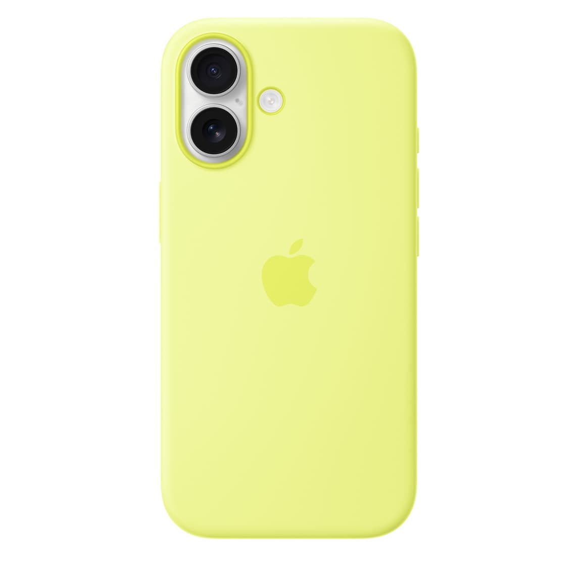 Apple Silicone Case with MagSafe for iPhone 17, Neon Yellow, image 1 of 1
