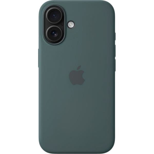 Apple Silicone Case mit MagSafe für iPhone 16, Seegrün, Bild 1 von 2