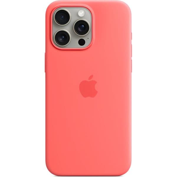 Funda de silicona Apple con MagSafe para iPhone 15 Pro Max, guayaba, imagen 1 de 1