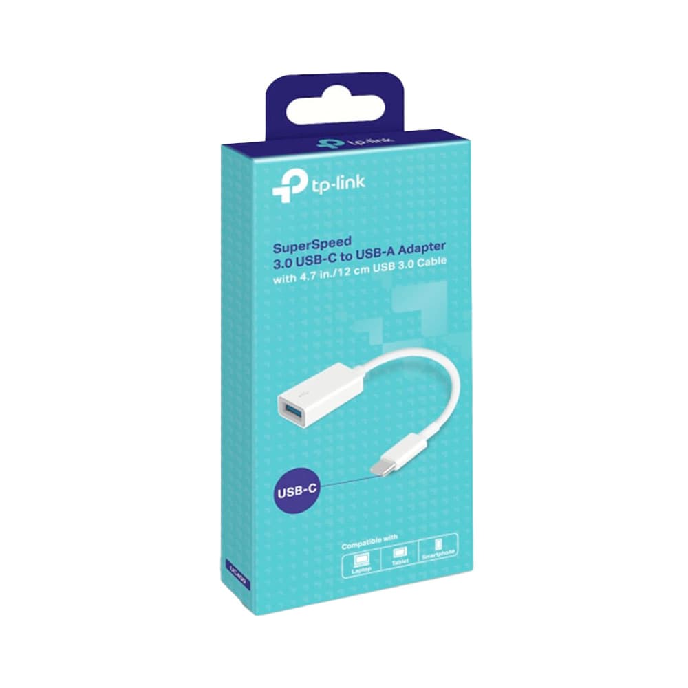 TP-Link UC400 USB-C to USB-A 3.0 Adapter, image 1 of 2