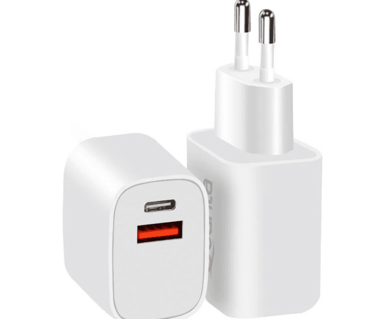 Cargador de pared Quanta QTCACR2 20 W doble USB-A/USB-C, imagen 1 de 1