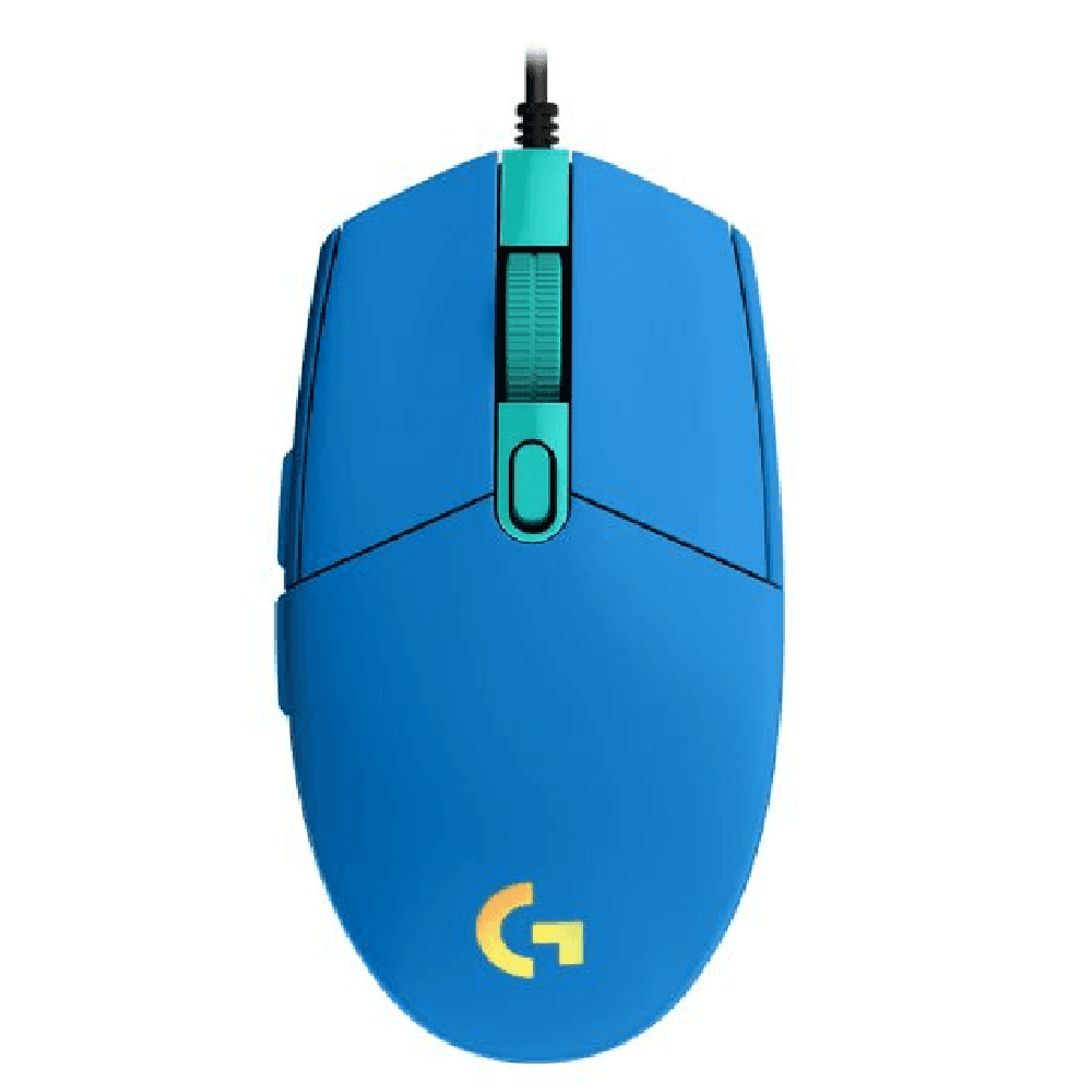 Mouse gamer Logitech G203 Lightsync, azul, imagen 1 de 3