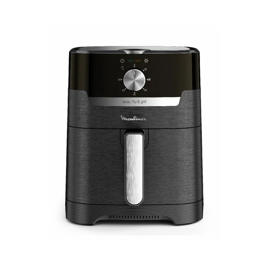 Moulinex Easy Fry & Grill EZ501 Heißluftfritteuse, 4,2 L, 1550 W, Schwarz, Bild 1 von 3
