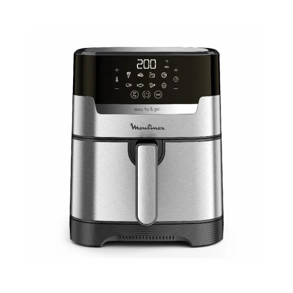 Freidora de aire Moulinex Easy Fry & Grill Digital EZ505, 4,2 L, 1550 W, acero inoxidable, imagen 1 de 5