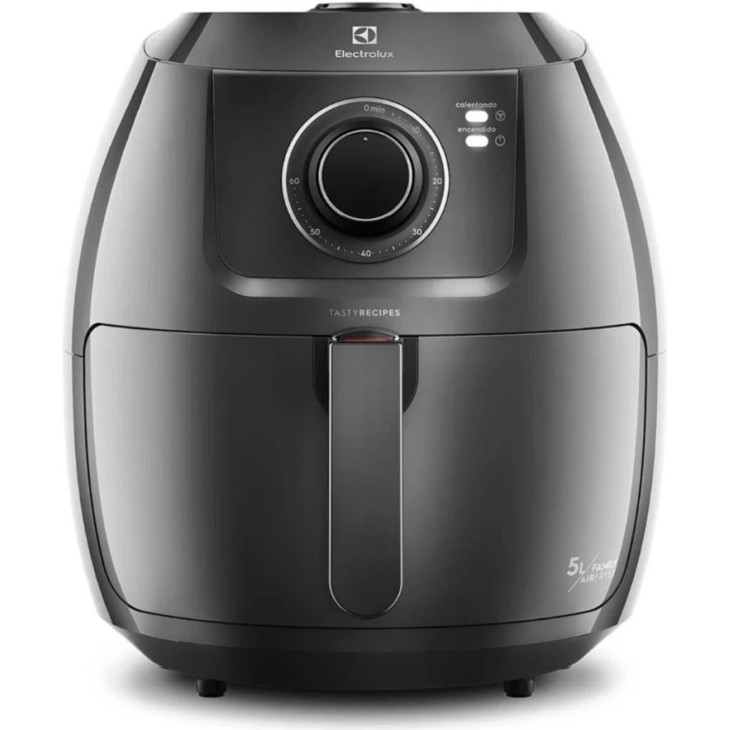 Freidora de aire Electrolux Efficient EAF50, 5 L, 1700 W, negro, imagen 1 de 4