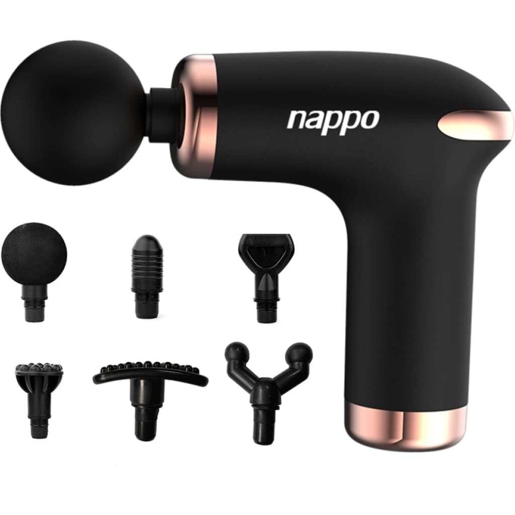 Nappo NPM-187 Handheld Massage Gun with 6 Heads