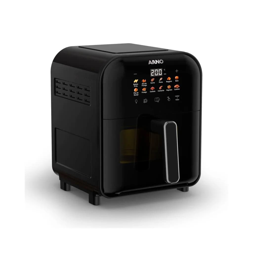 Arno Air Fry Turbo Heißluftfritteuse, 6 L, 1835 W, Schwarz, Bild 1 von 3