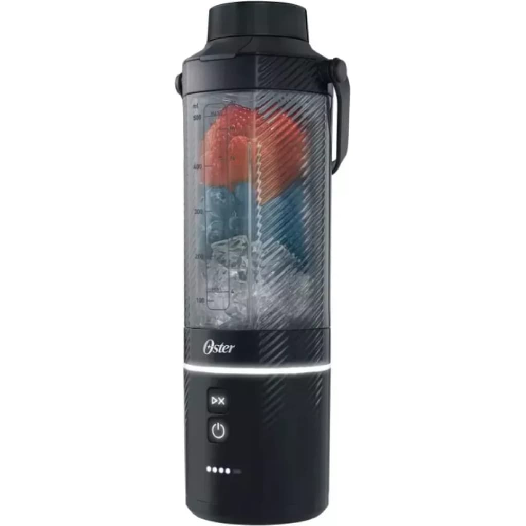 Oster GoMax BLSTGFP-B20 Portable Blender, 0.5 L, Black