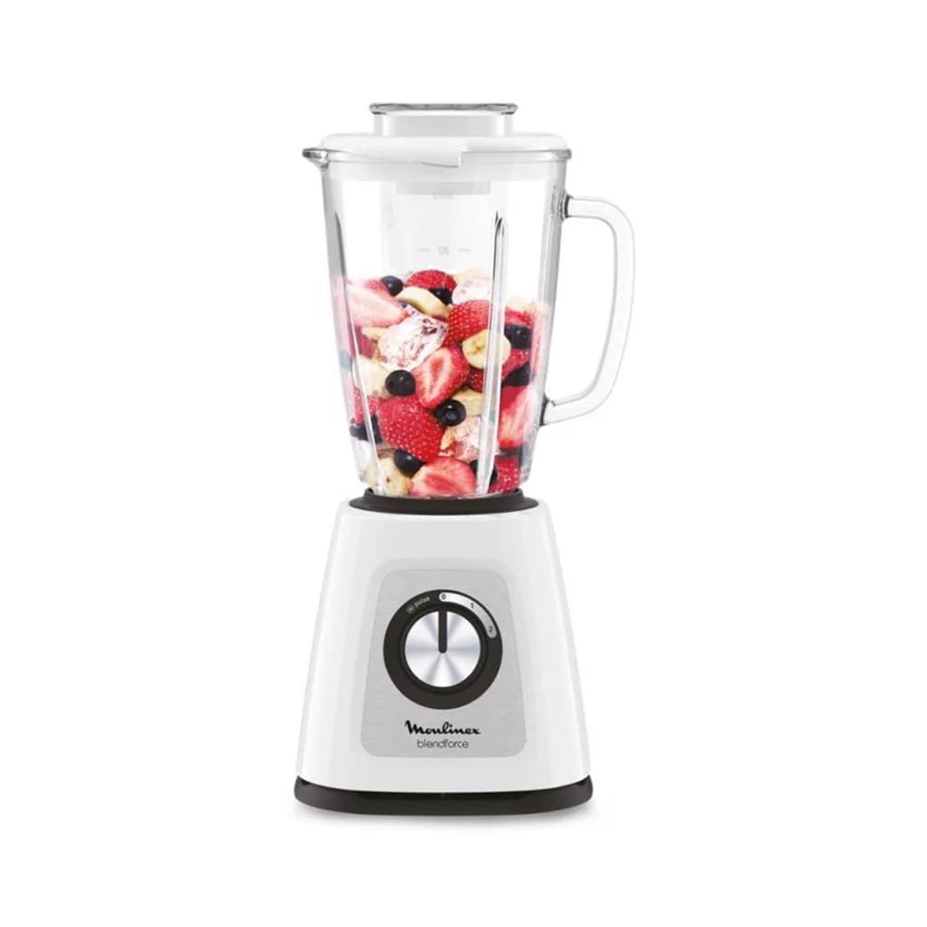 Licuadora Moulinex LM435, 1,75 L, 800 W, blanco