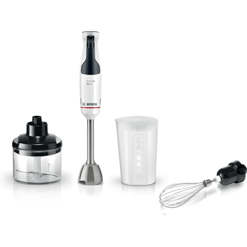 Bosch ErgoMaster MSM4W421 Hand Blender, 800 W, White