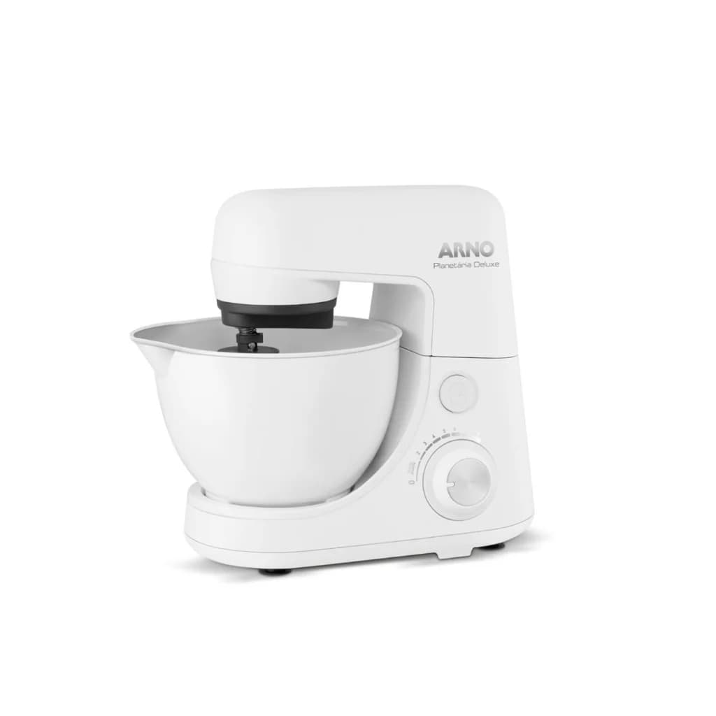 Batidora planetaria Arno Deluxe SX33, 4,1 L, 600 W, blanco